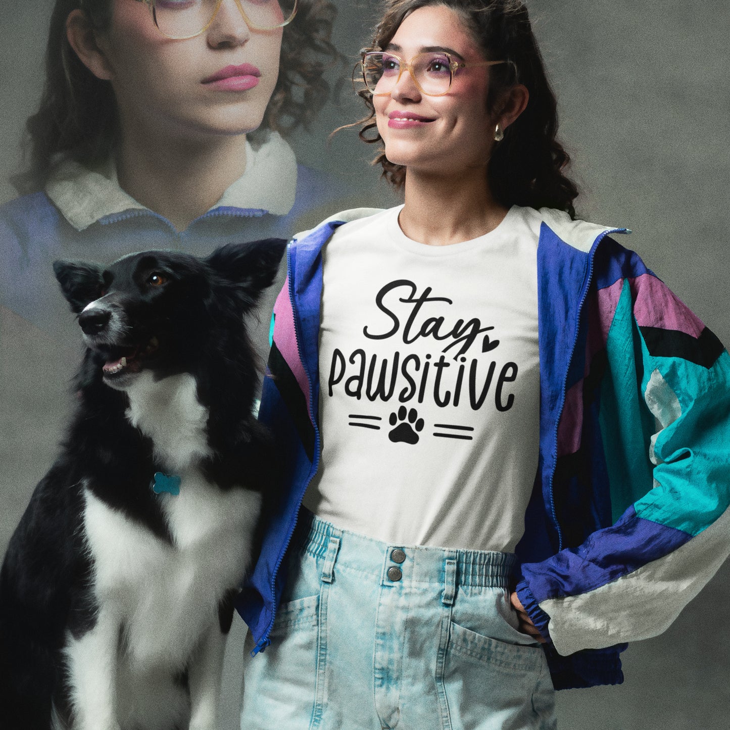 Stay Pawsitive SVG