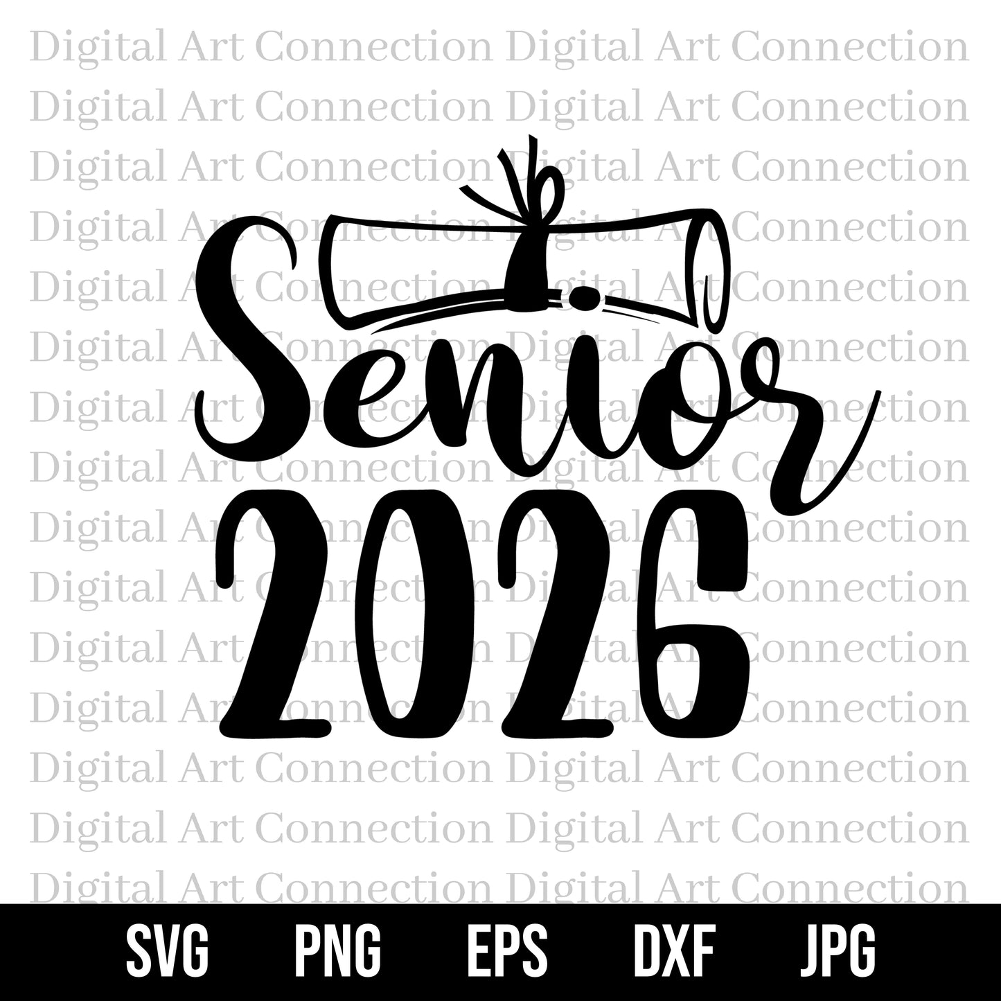 Senior 2026 SVG