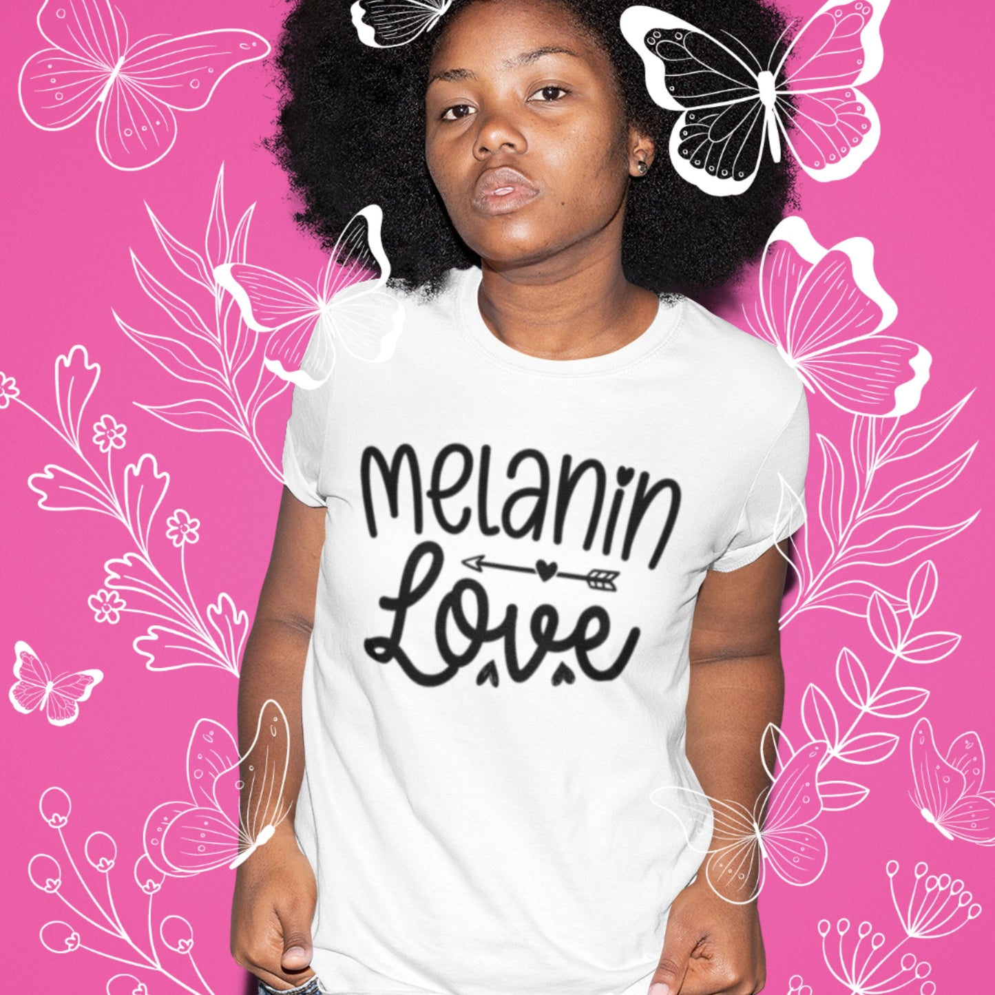Melanin Love SVG