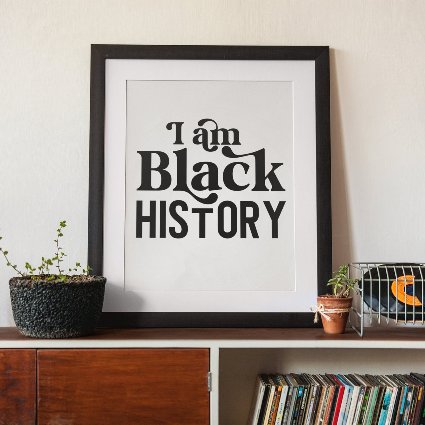 I Am Black History SVG