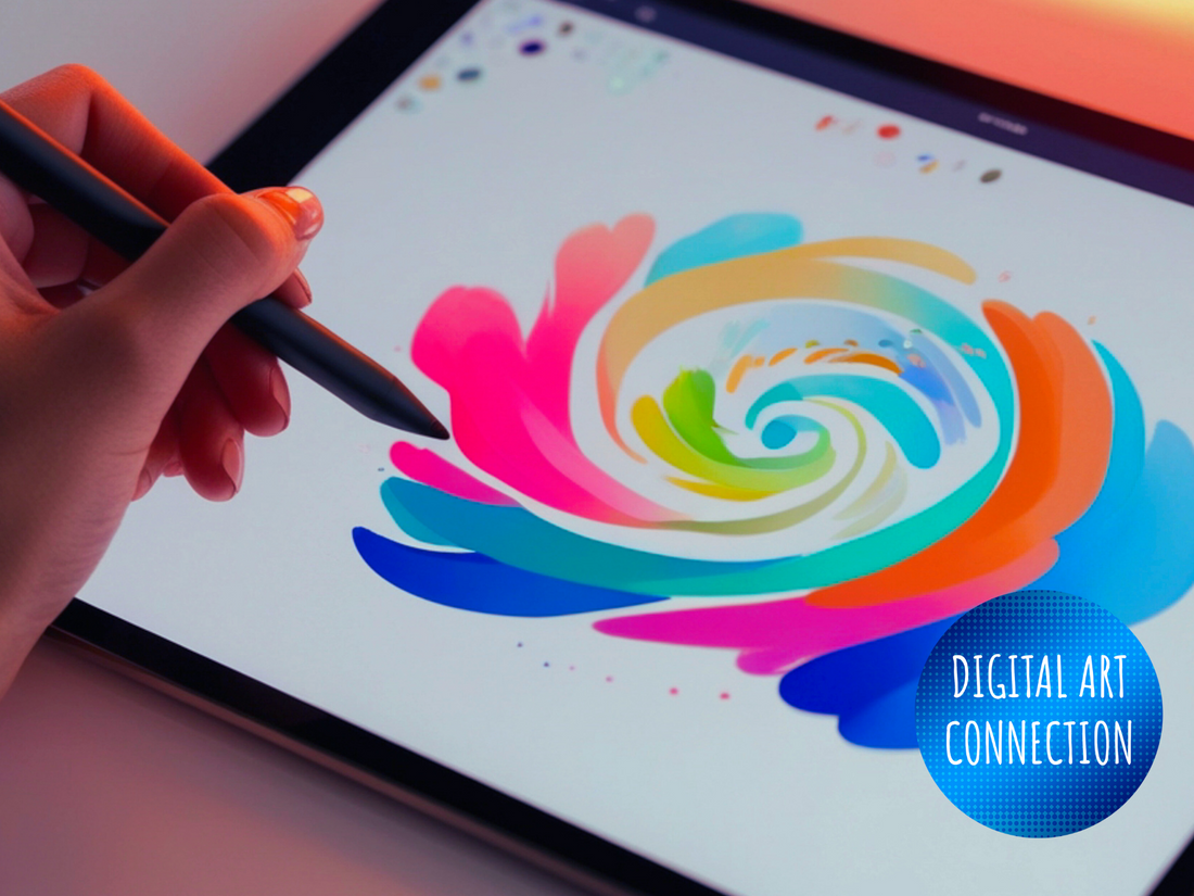 Digital Art on a Tablet