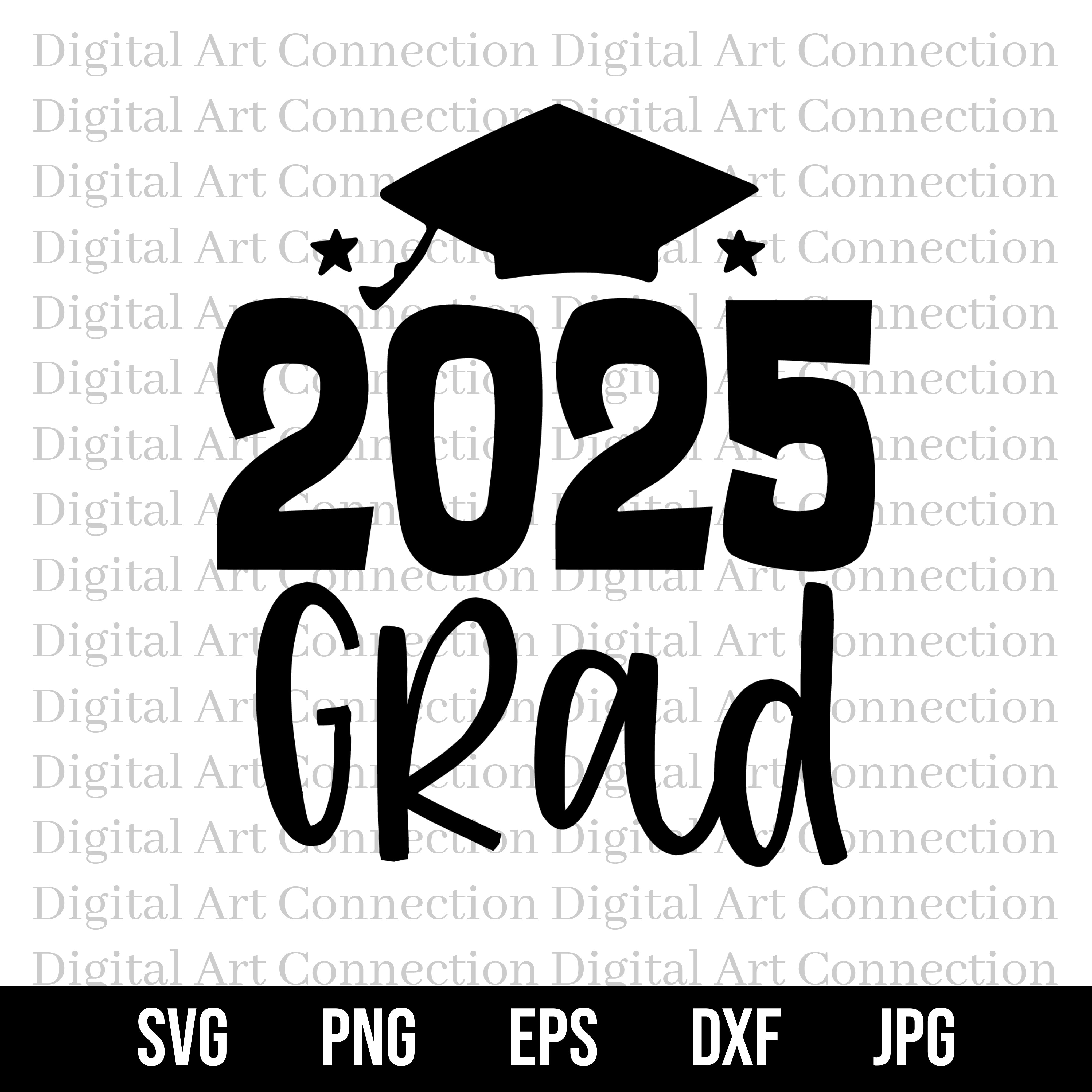 2025 Grad SVG – Digital Art Connection