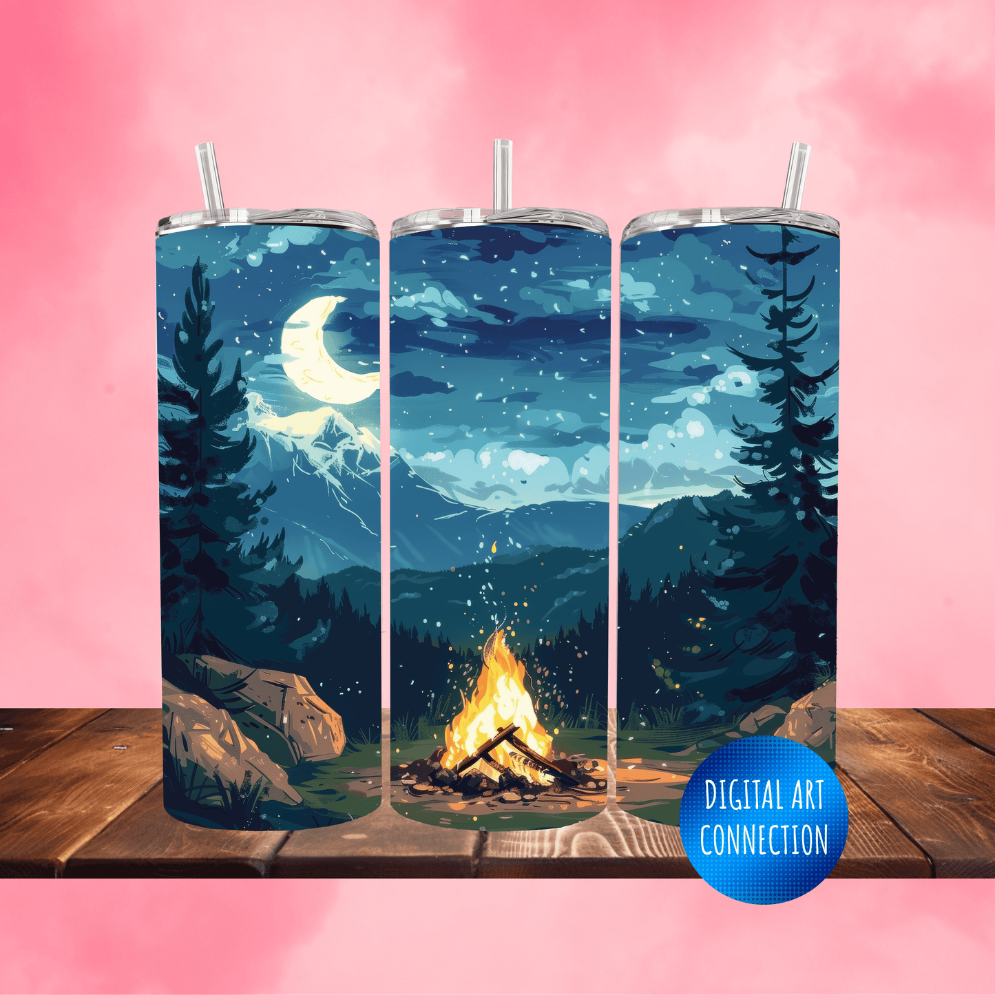 Camp Fire Oz Skinny Tumbler Wrap