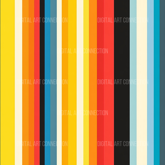 Vertical Stripes IV Design Seamless Digital Paper