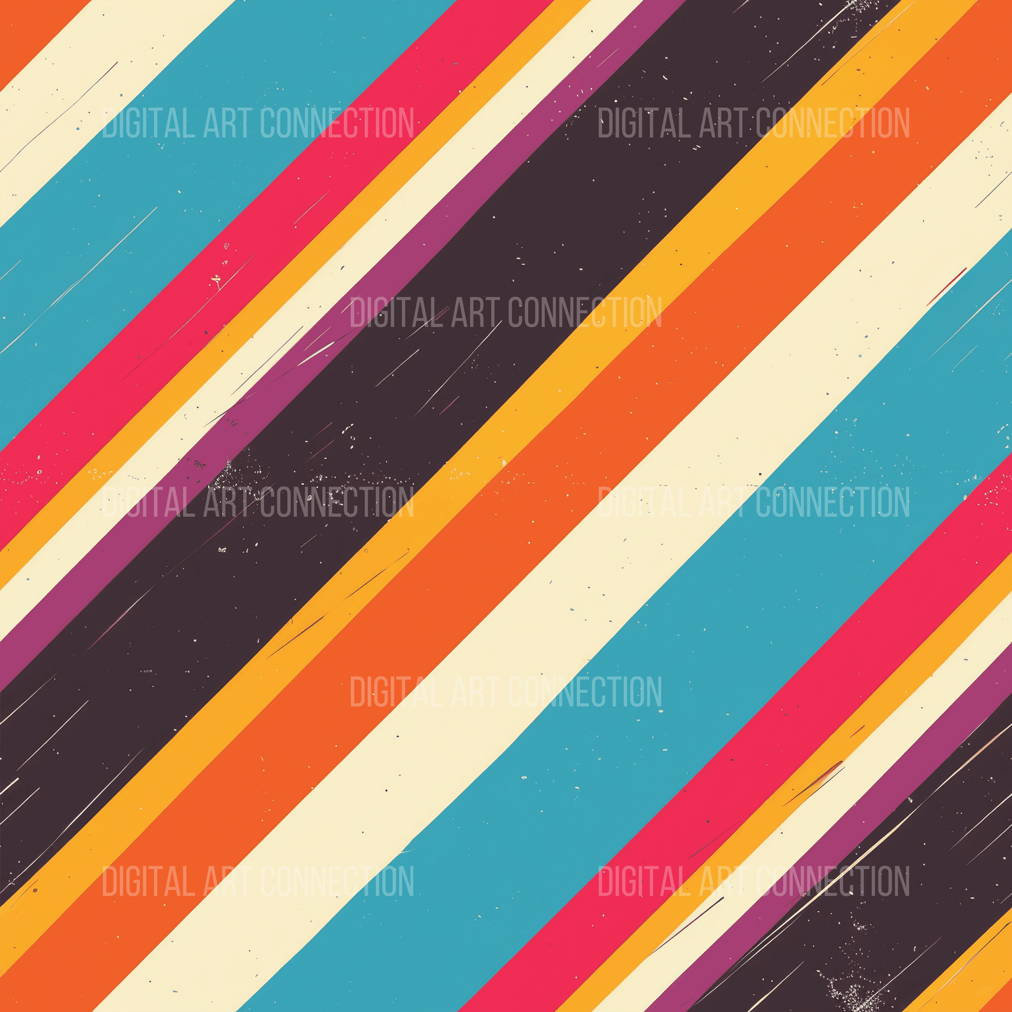 Diagonal Stripes II Design Seamless Digital Paper