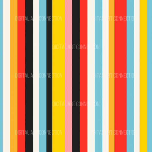 Vertical Stripes II Design Seamless Digital Paper