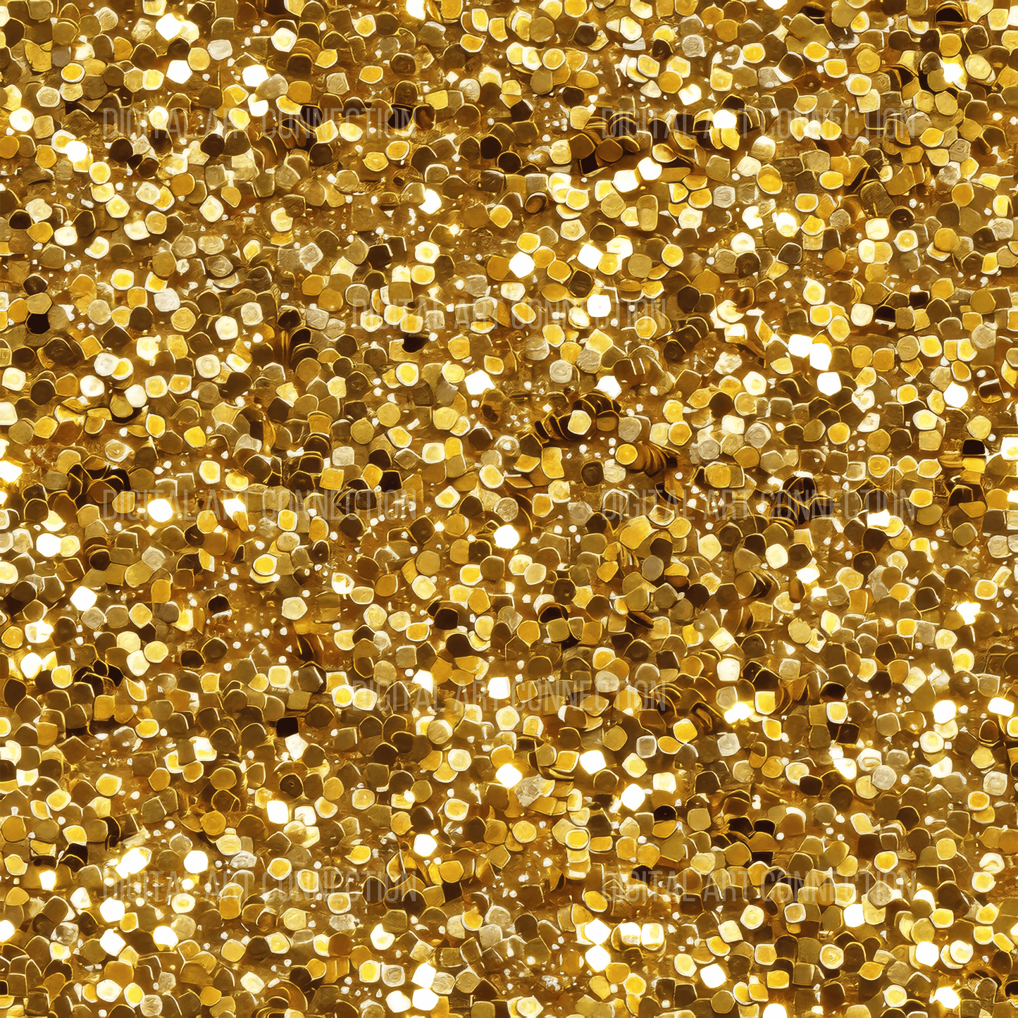 Gold Glitter Design Seamless Digital Paper