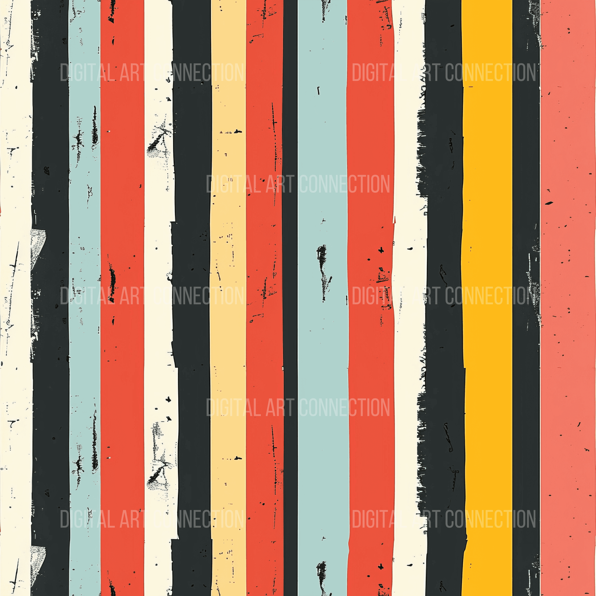 Vertical Stripes III Design Seamless Digital Paper