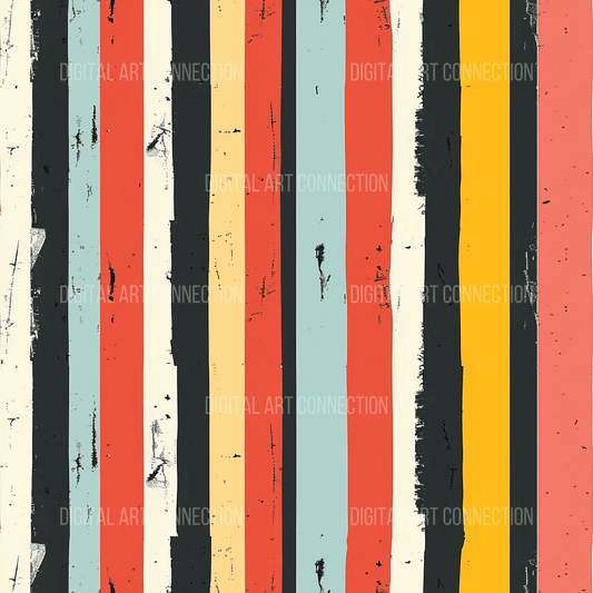 Vertical Stripes III Design Seamless Digital Paper