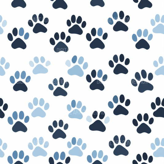 Animal Paws III Design Seamless Digital Paper