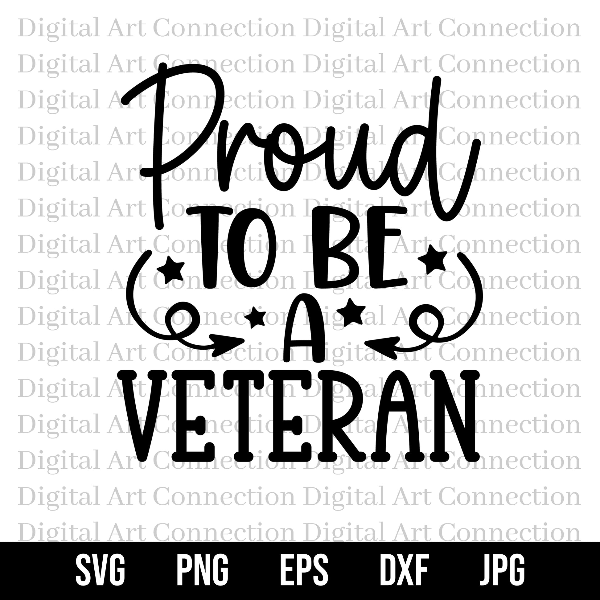 Proud To Be A Veteran SVG