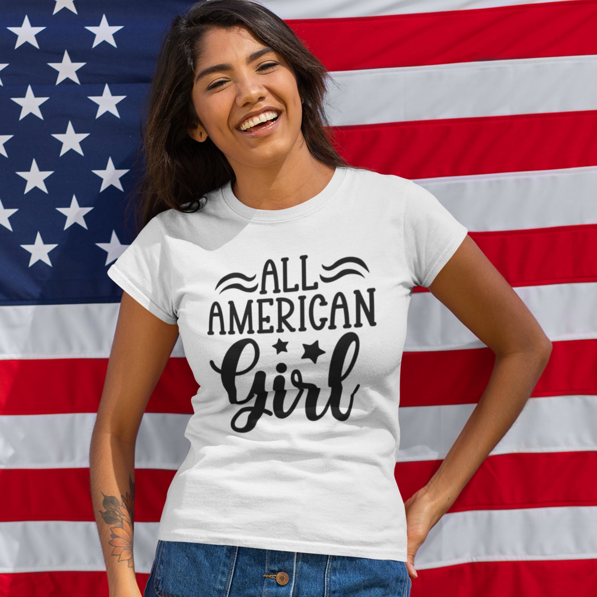 All American Girl SVG