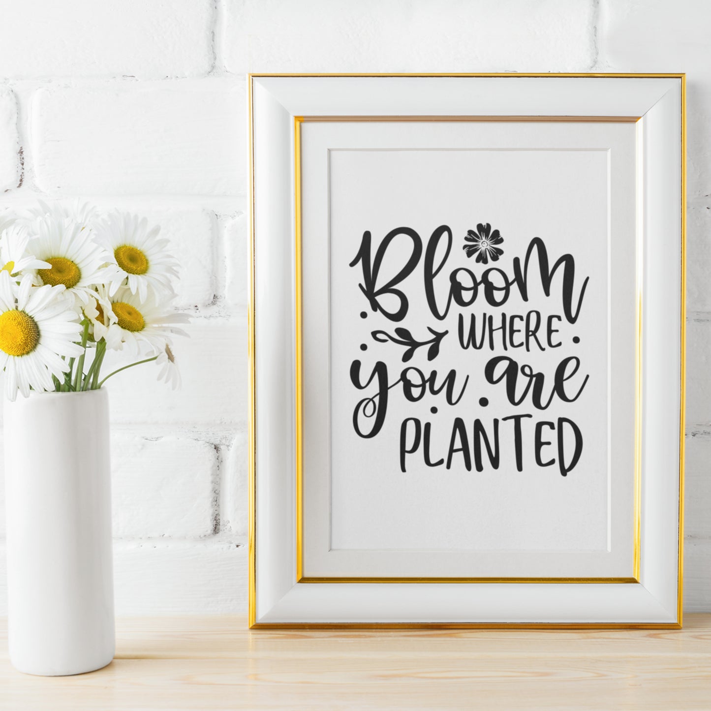 Bloom Where You Are Planted SVG