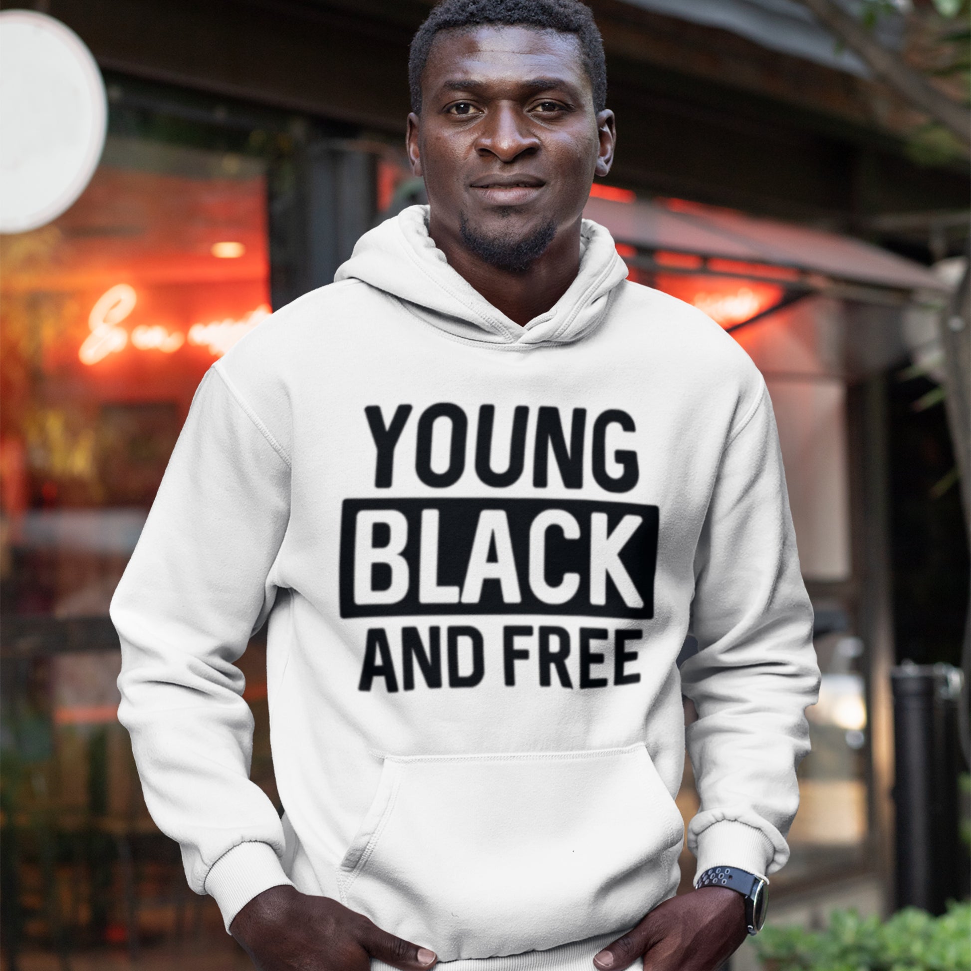 Young Black and Free SVG