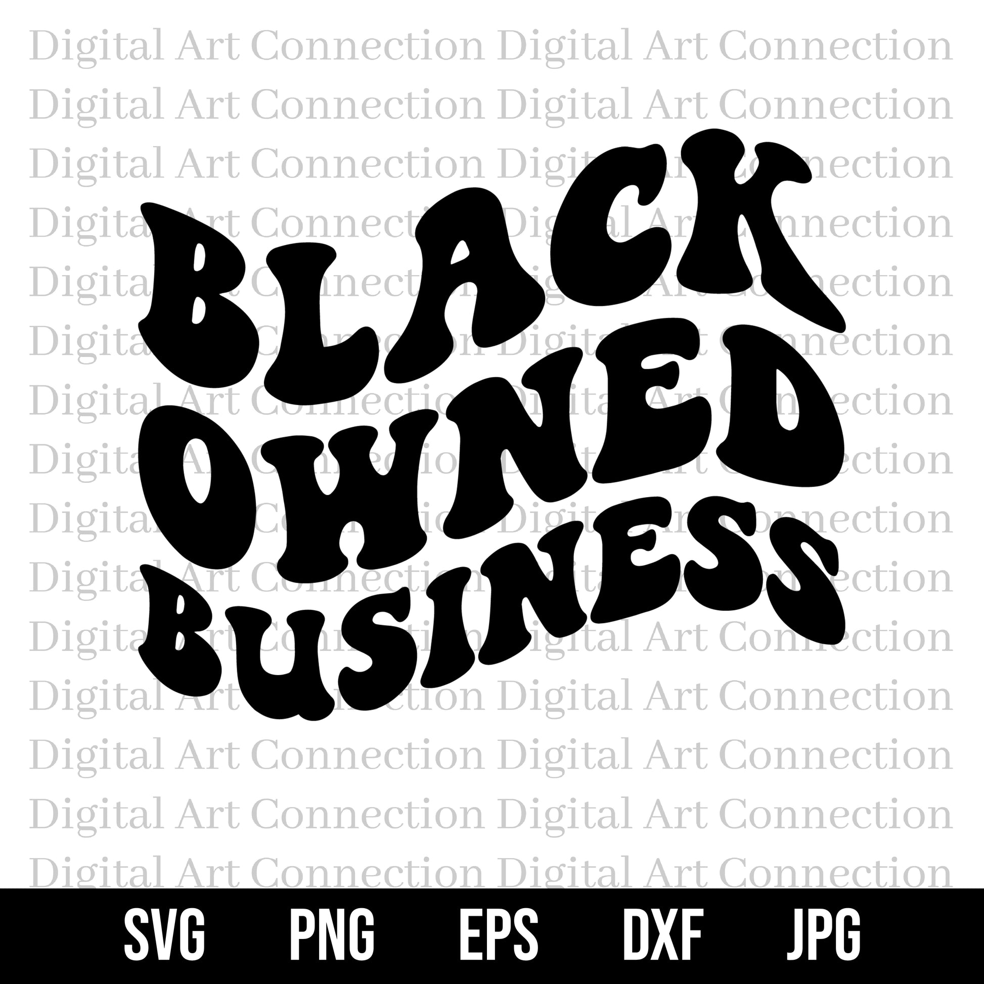 Black Owned Business SVG