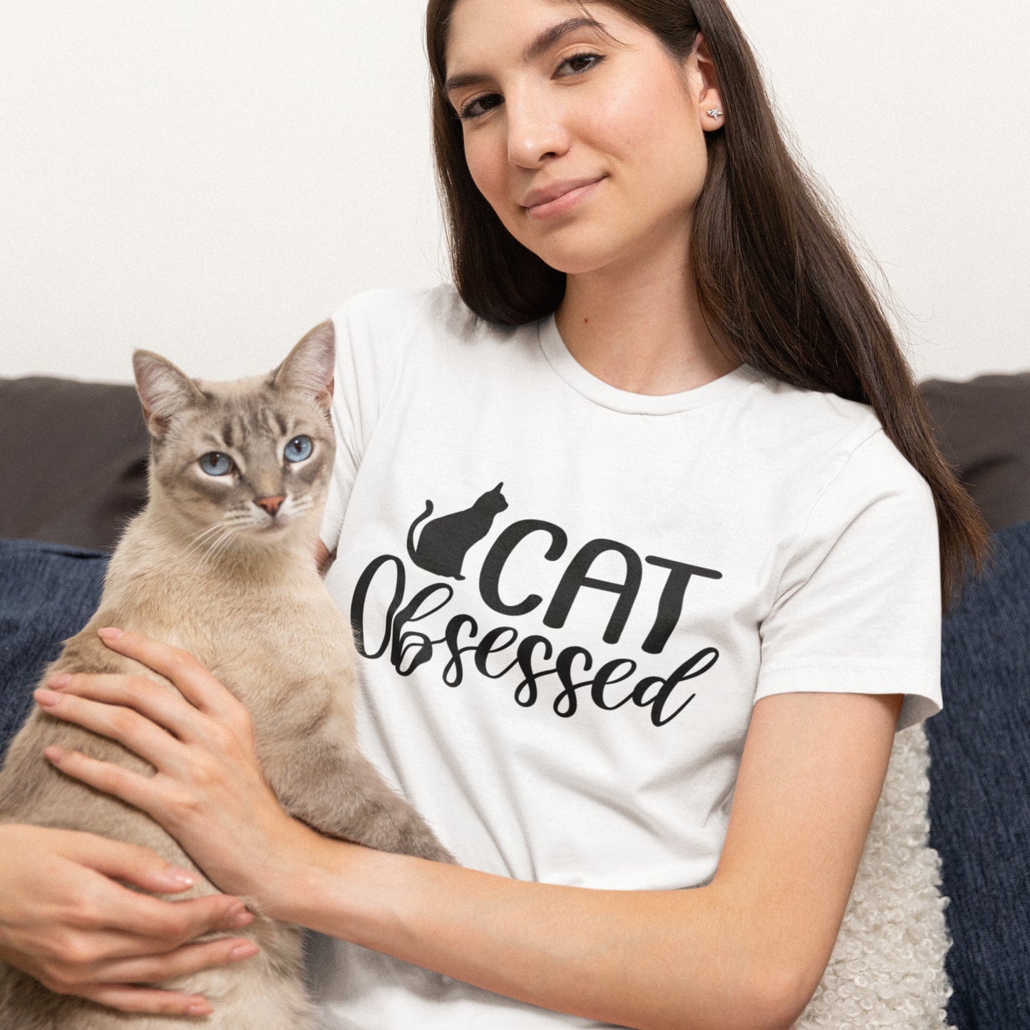 Cat Obsessed SVG