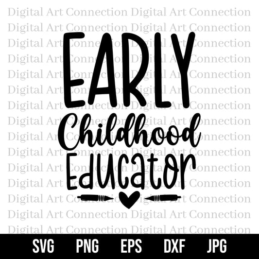 Early Childhood Educator SVG