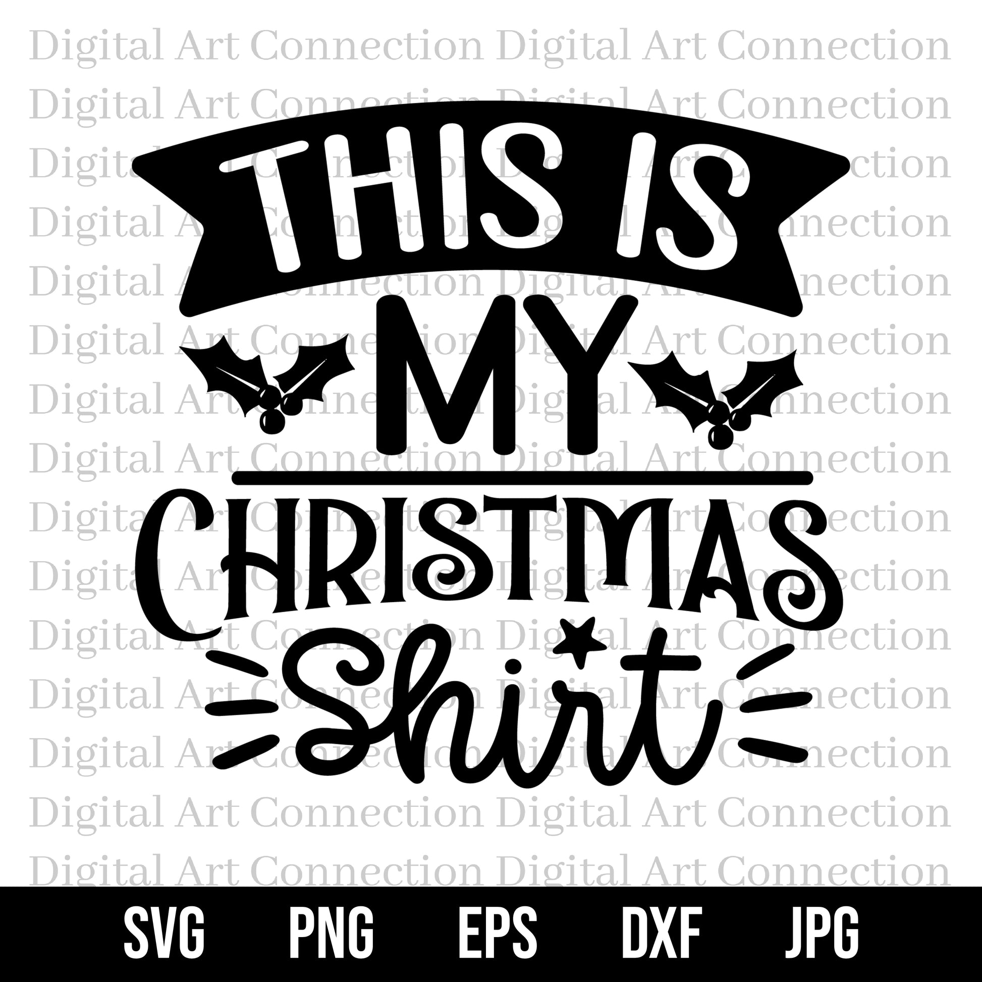 This Is My Christmas Shirt SVG