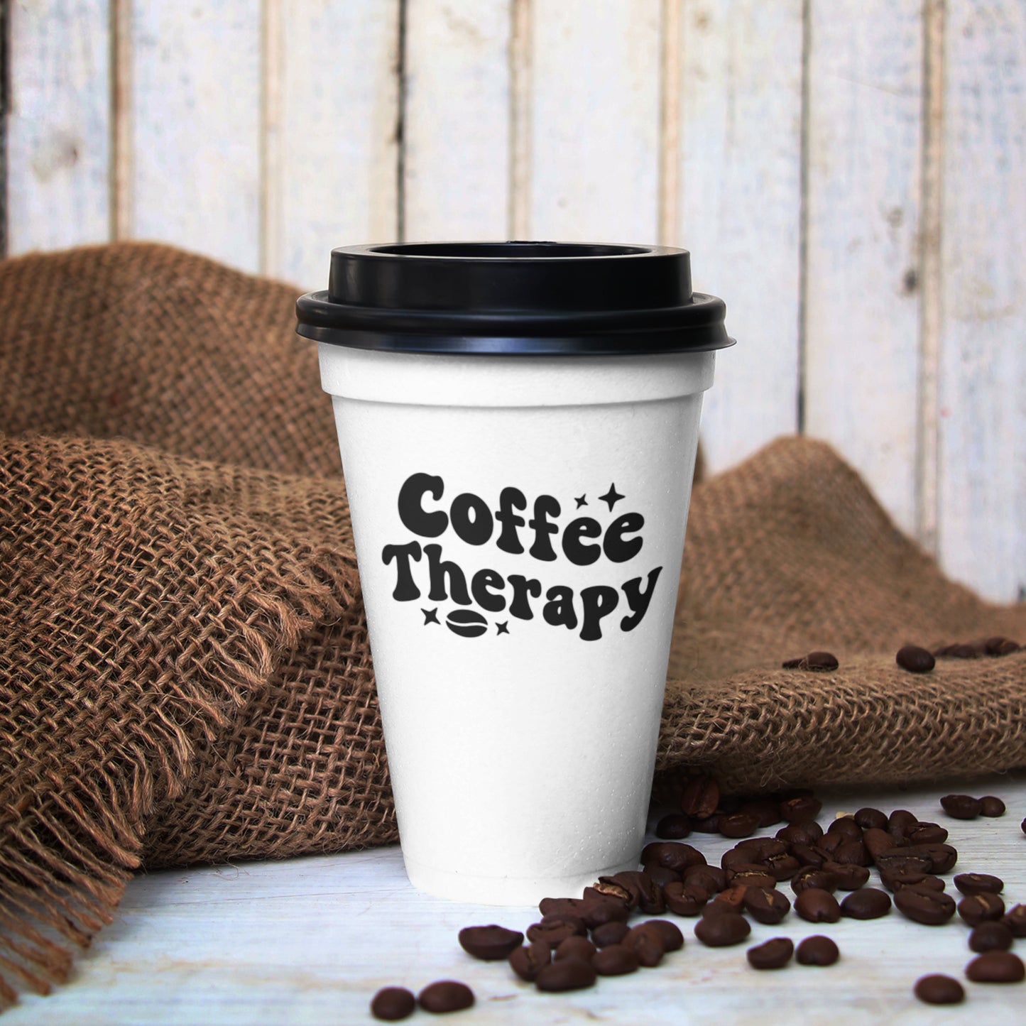 Coffee Therapy SVG