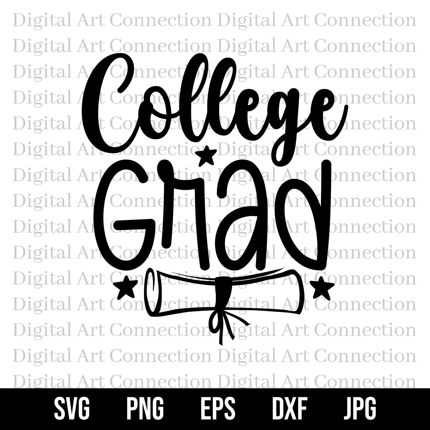 College Grad SVG