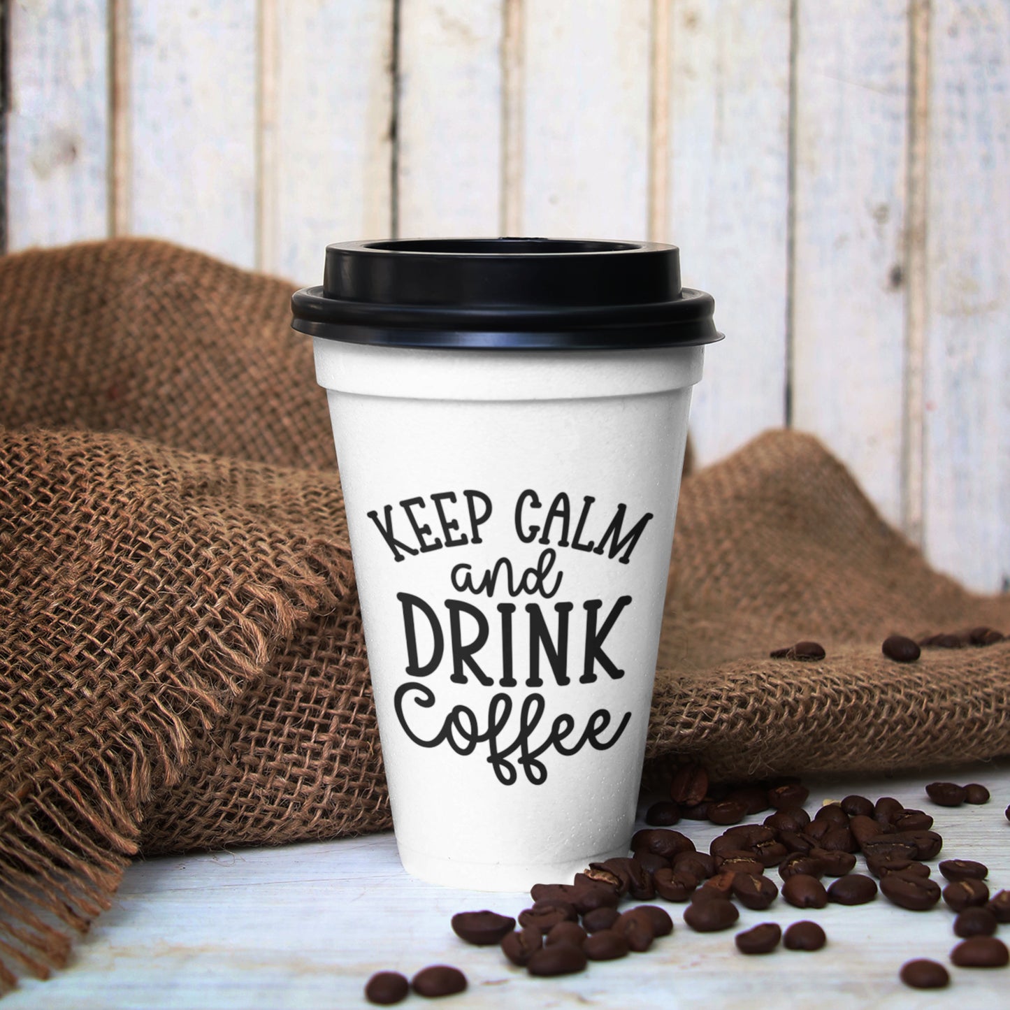 Keep Calm and Drink Coffee SVG