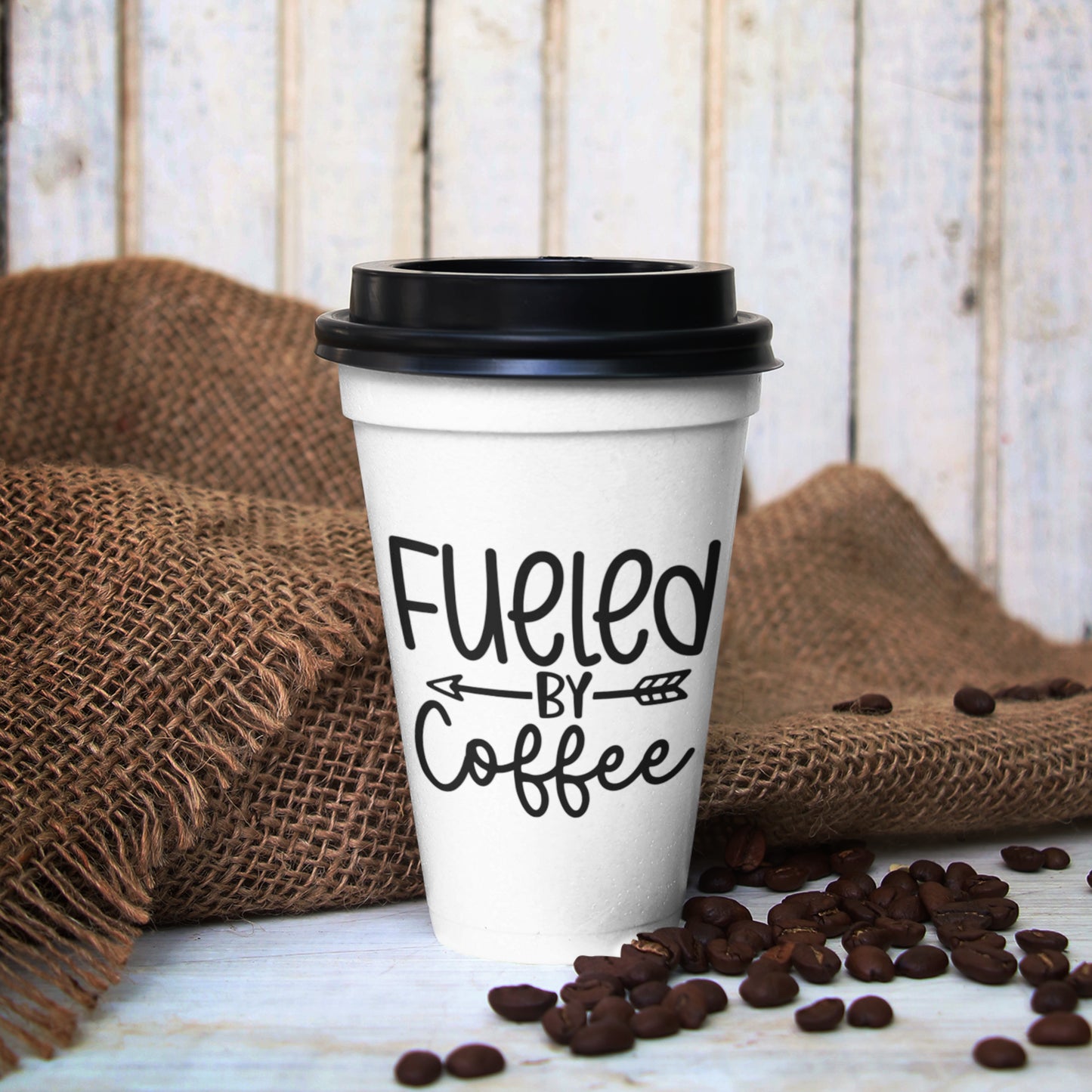 Fueled by Coffee SVG