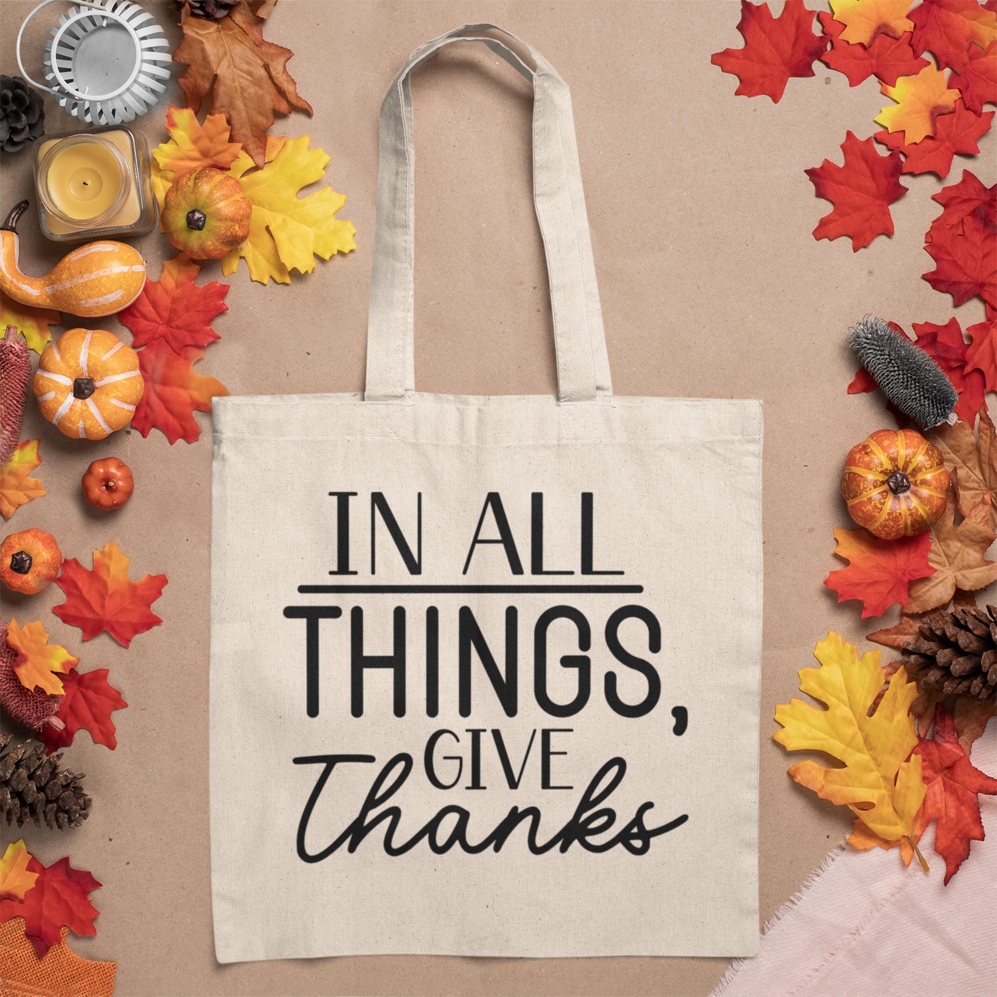 In All Things Give Thanks SVG