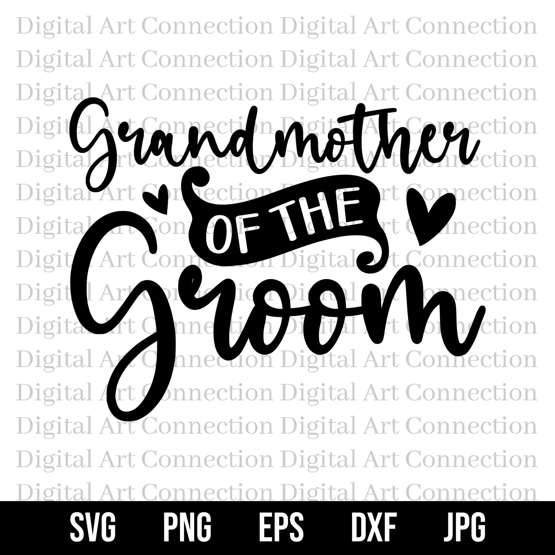 Grandmother of the Groom SVG