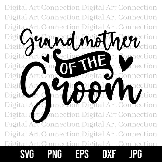 Grandmother of the Groom SVG