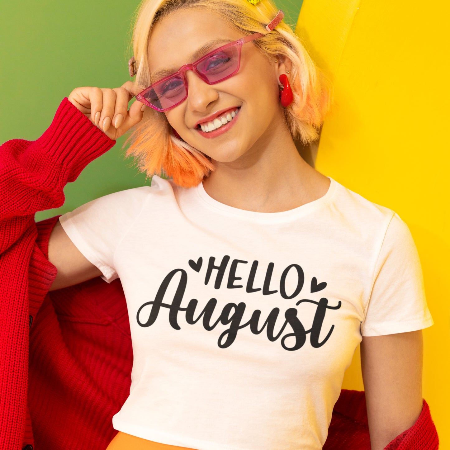 Hello August SVG