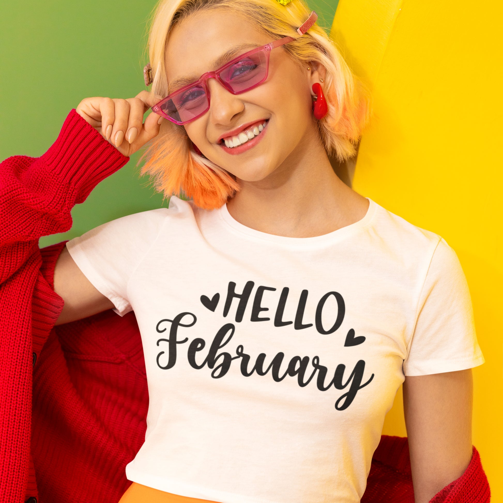 Hello February SVG