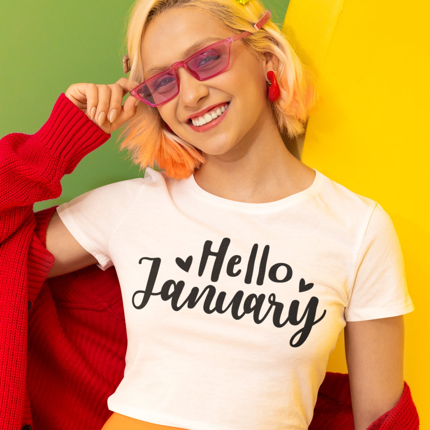 Hello January SVG