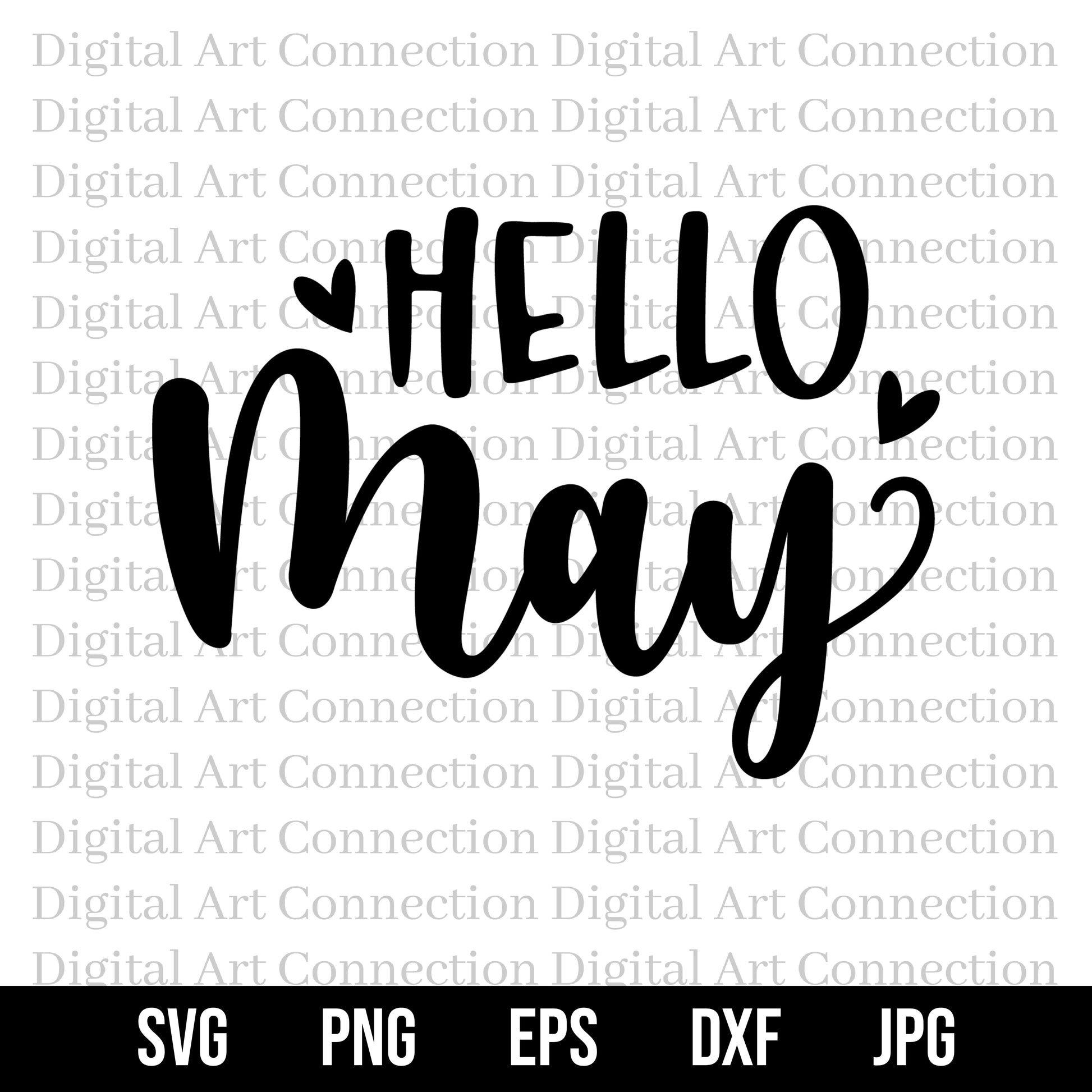 Hello May SVG