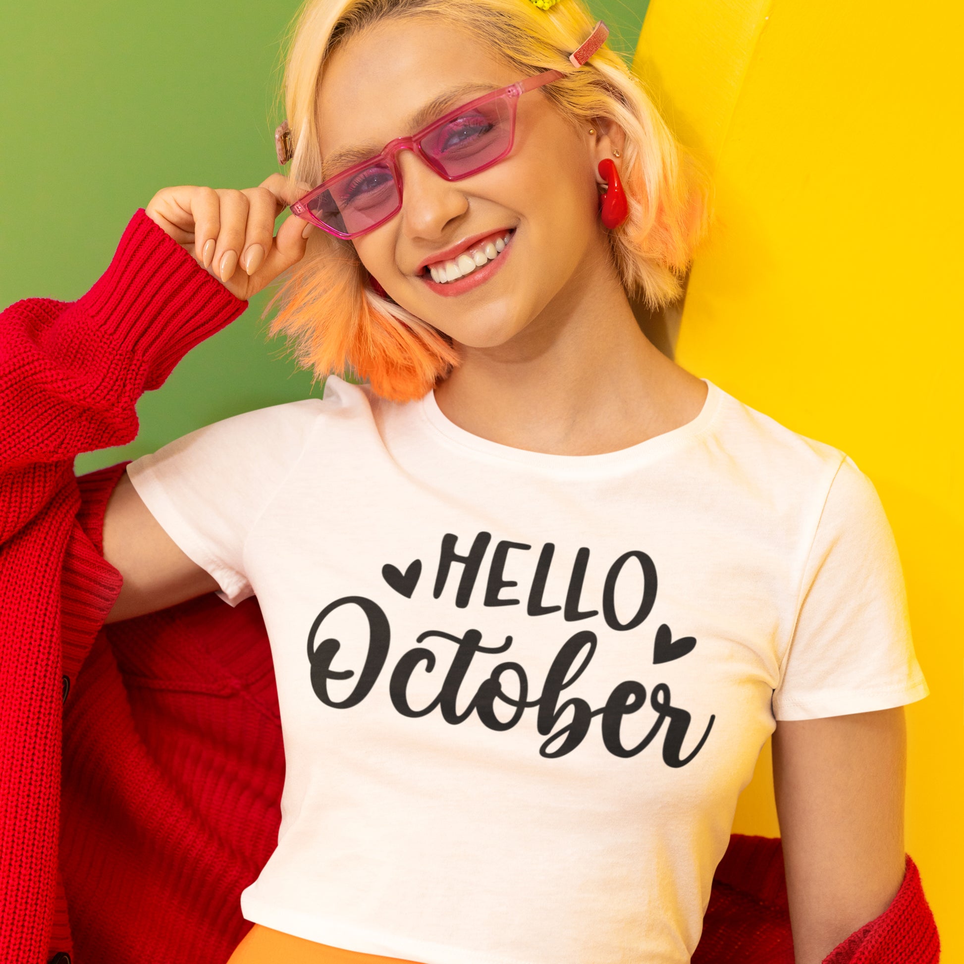 Hello October SVG