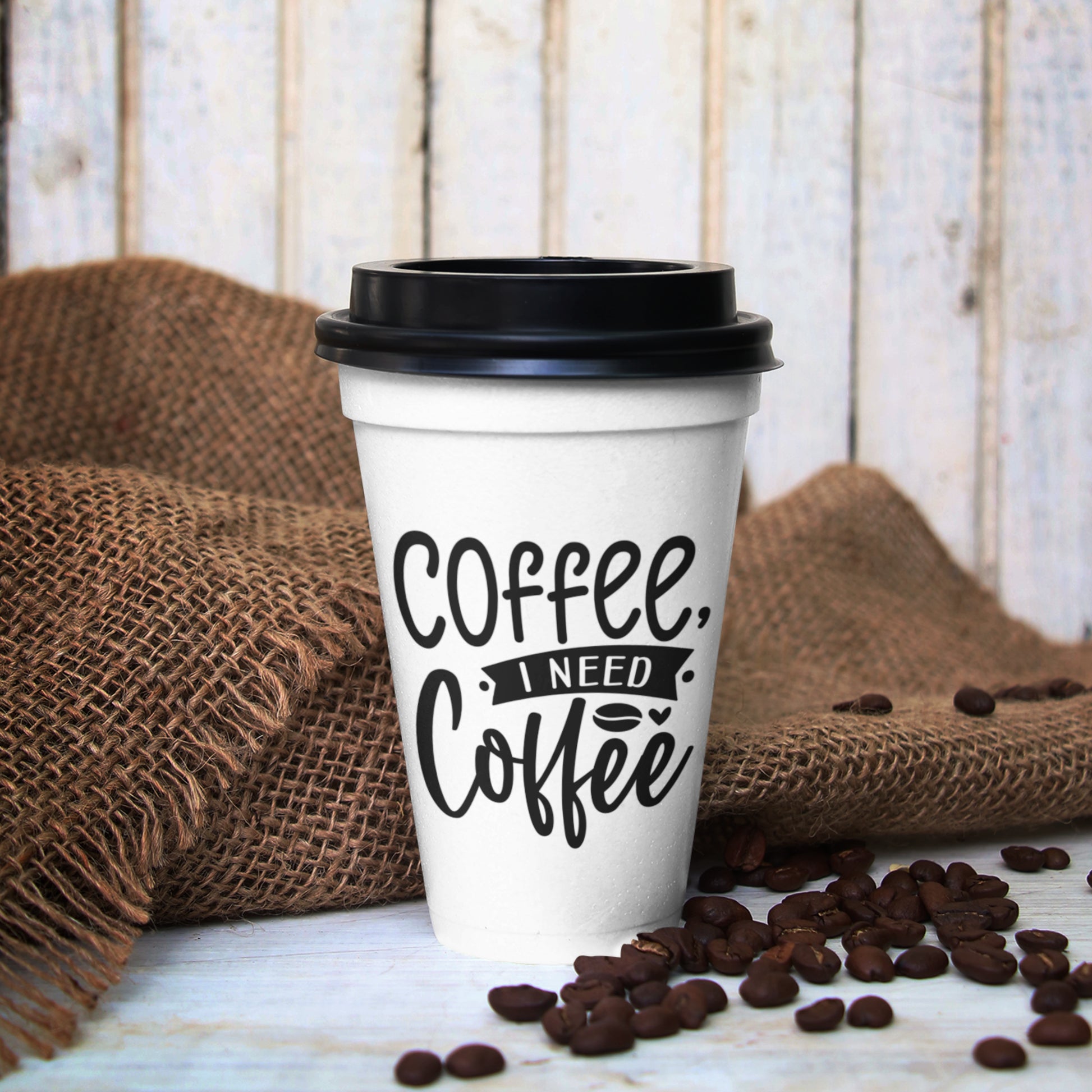 Coffee, I Need Coffee SVG