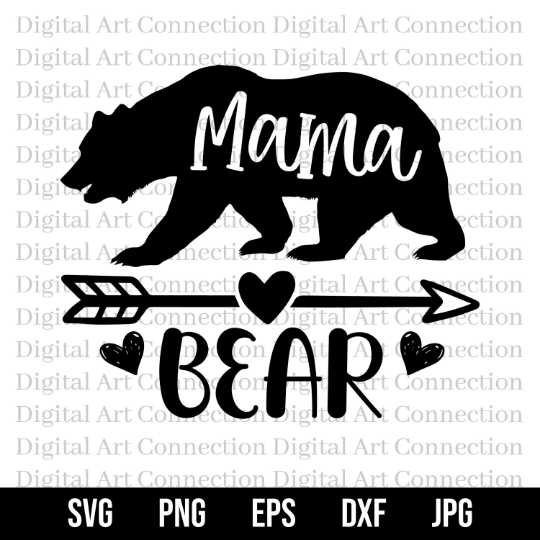 Mama Bear SVG