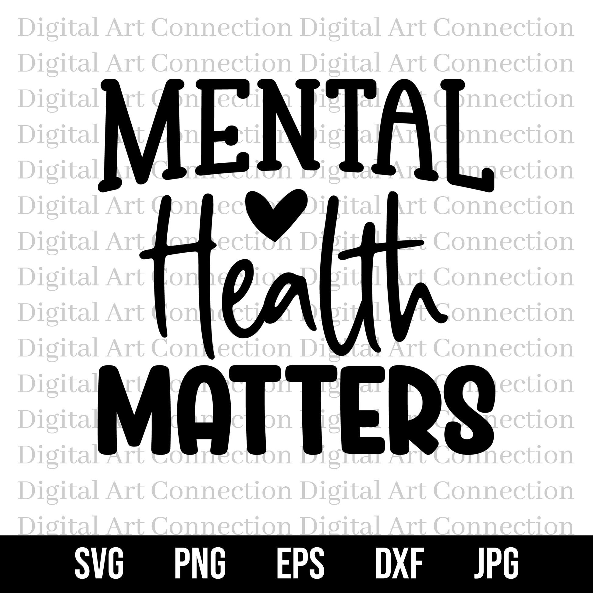 Mental Health Matters SVG