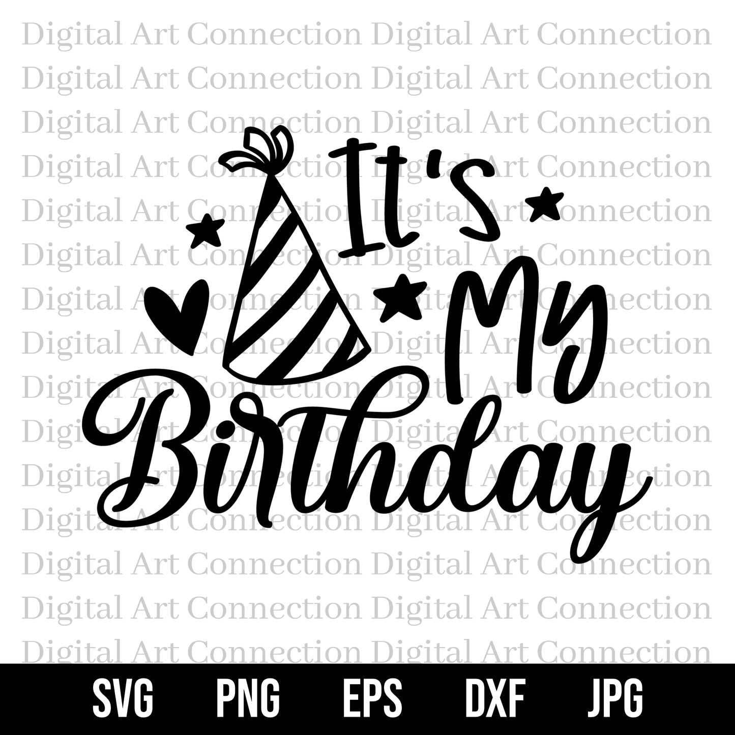 It's My Birthday SVG