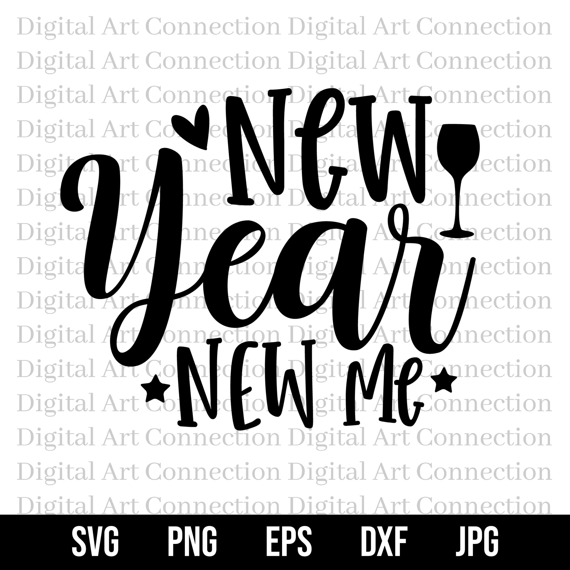 New Year New Me SVG