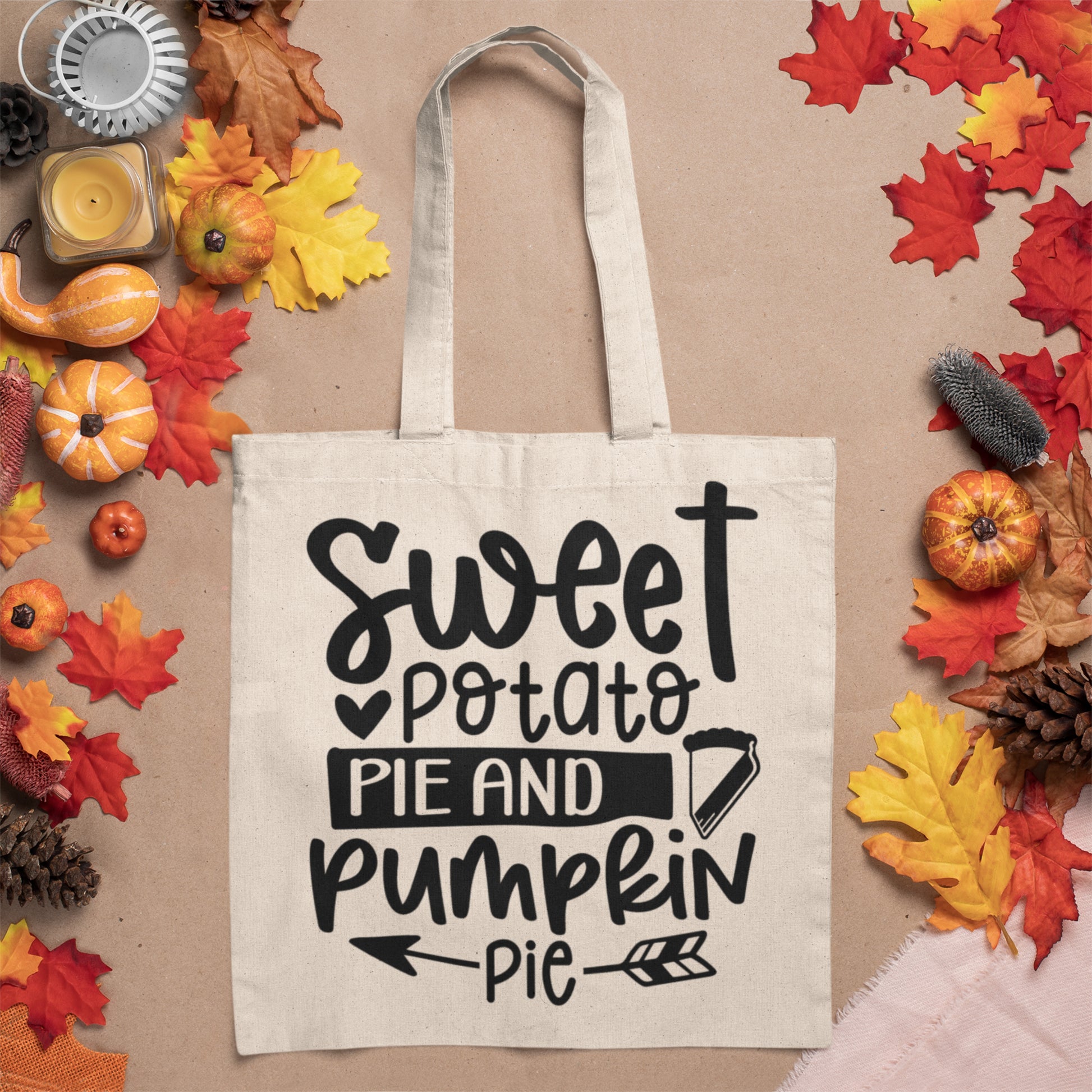 Sweet Potato Pie and Pumpkin Pie SVG