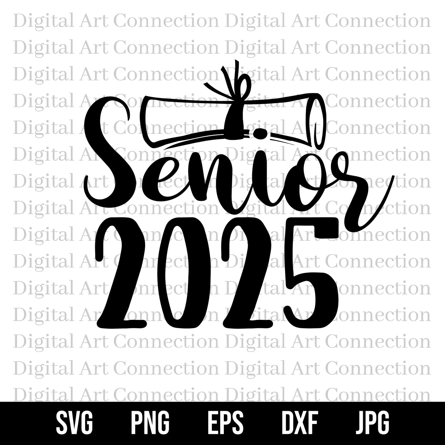 Senior 2025 SVG