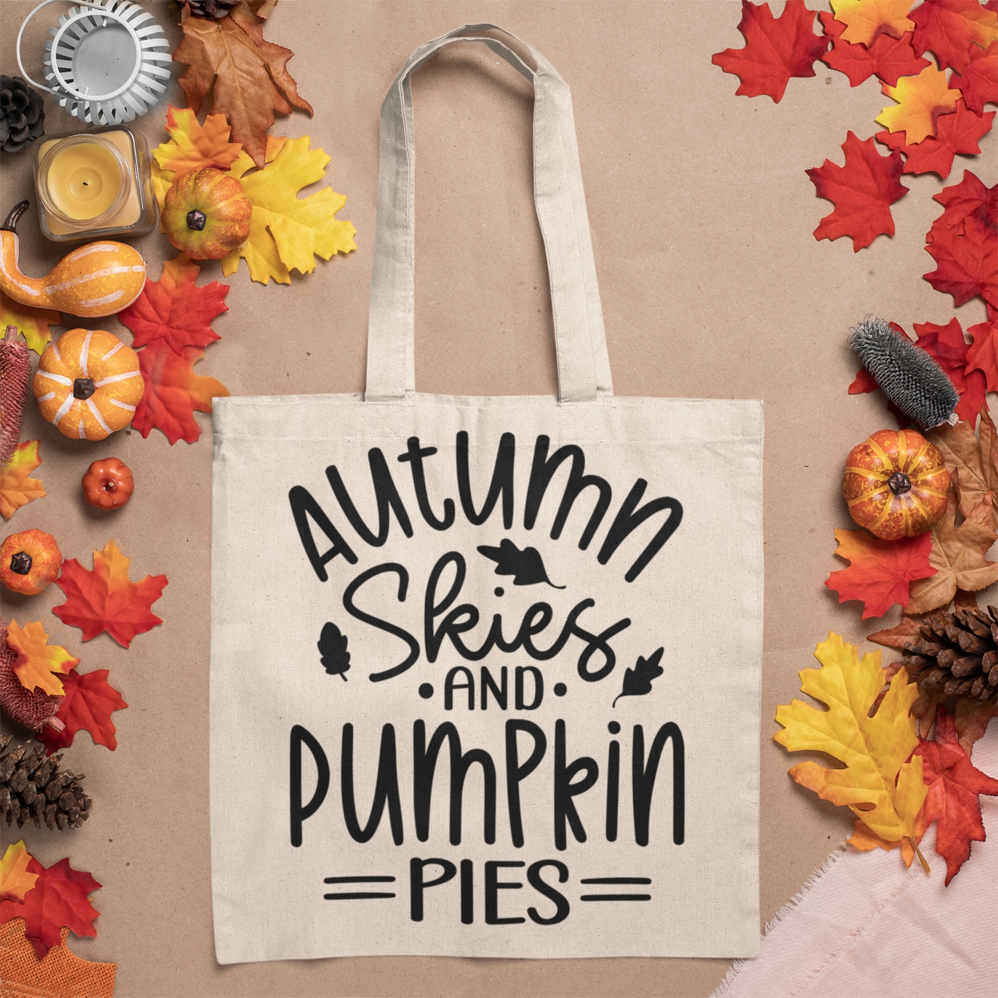 Autumn Skies and Pumpkin Pies SVG