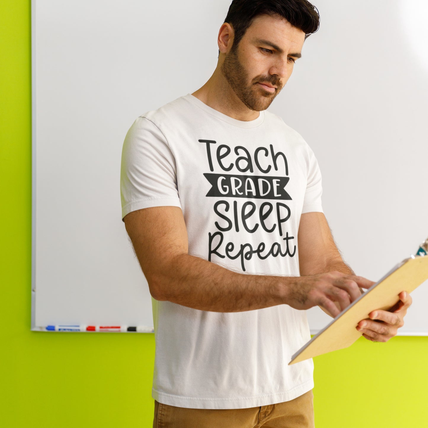 Teach Grade Sleep Repeat SVG