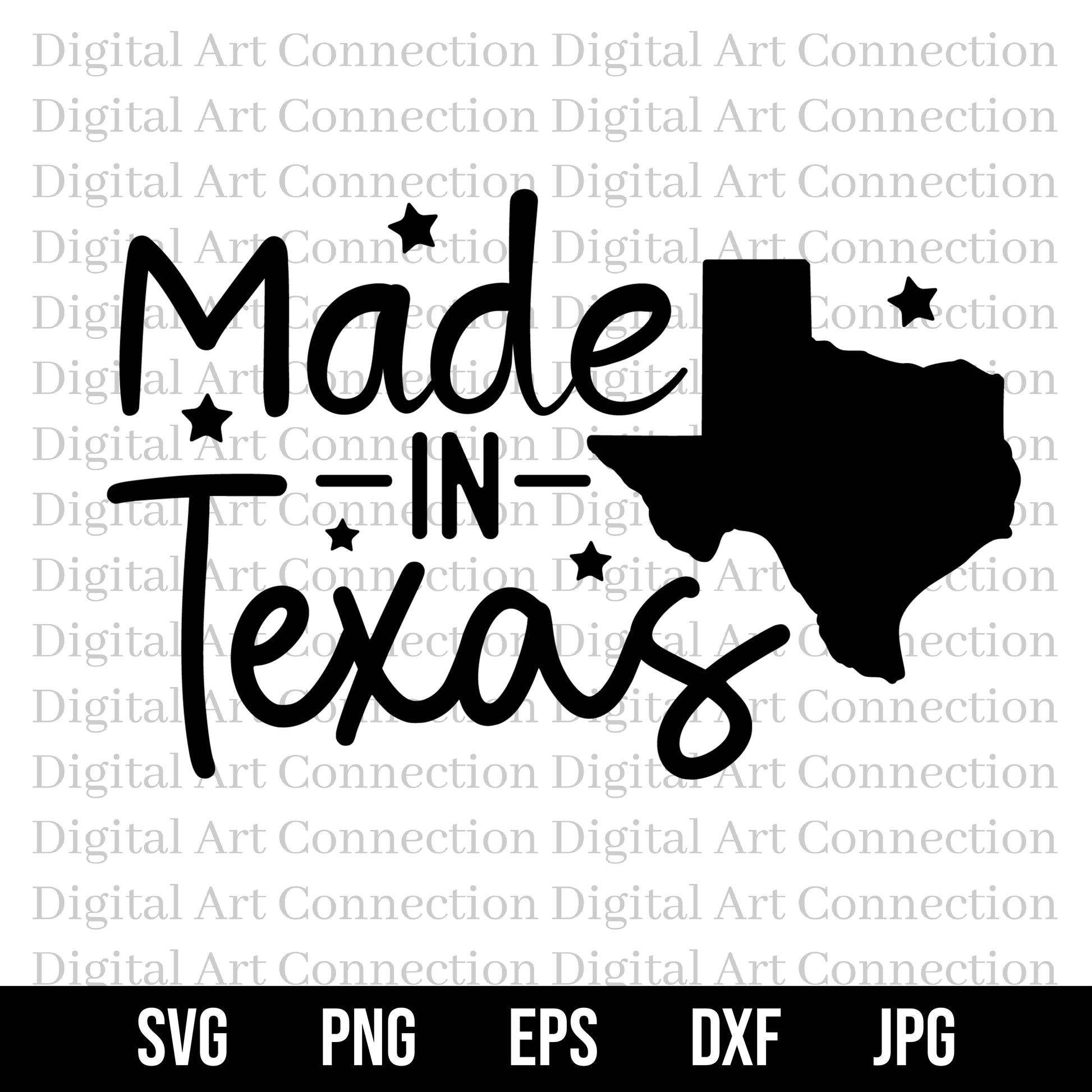 Made in Texas SVG