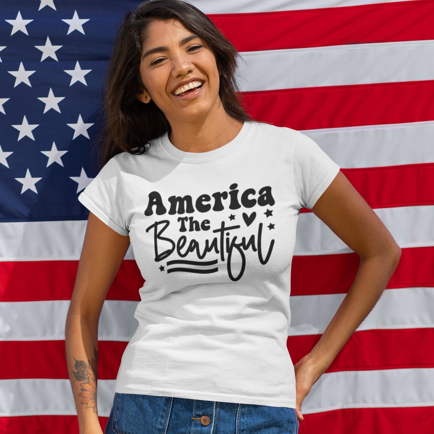 America The Beautiful SVG