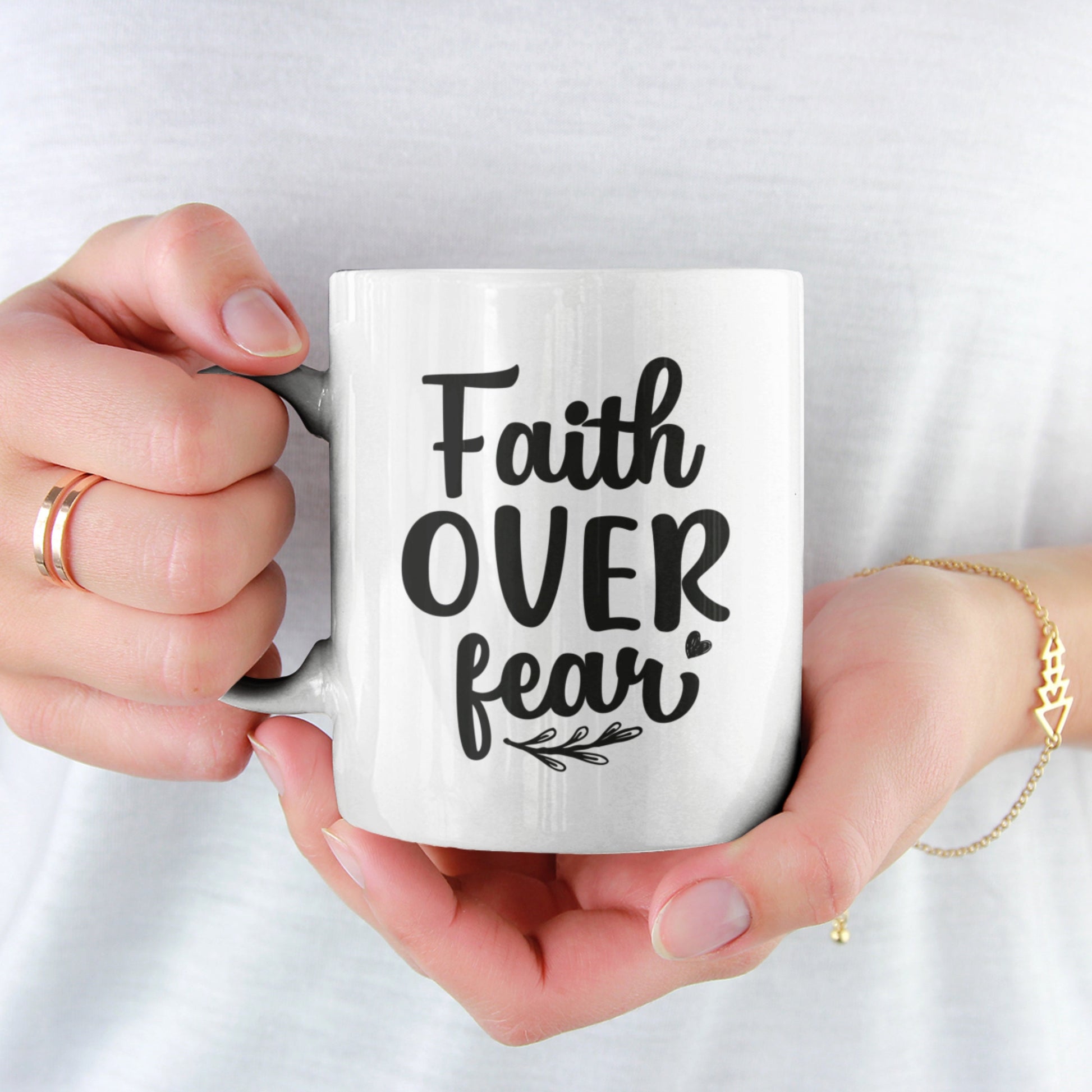 Faith Over Fear SVG