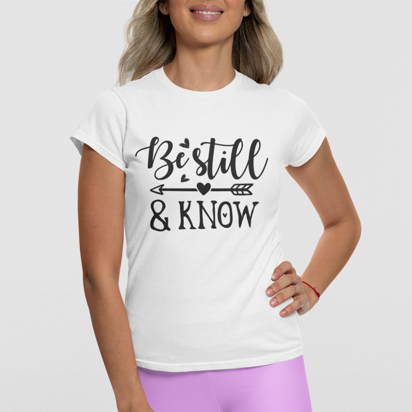 Be Still and Know SVG