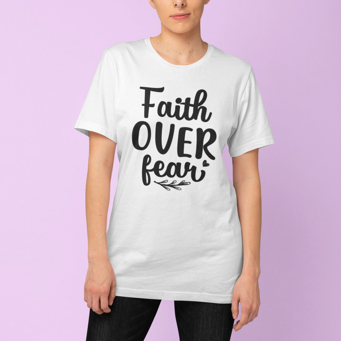 Faith Over Fear SVG