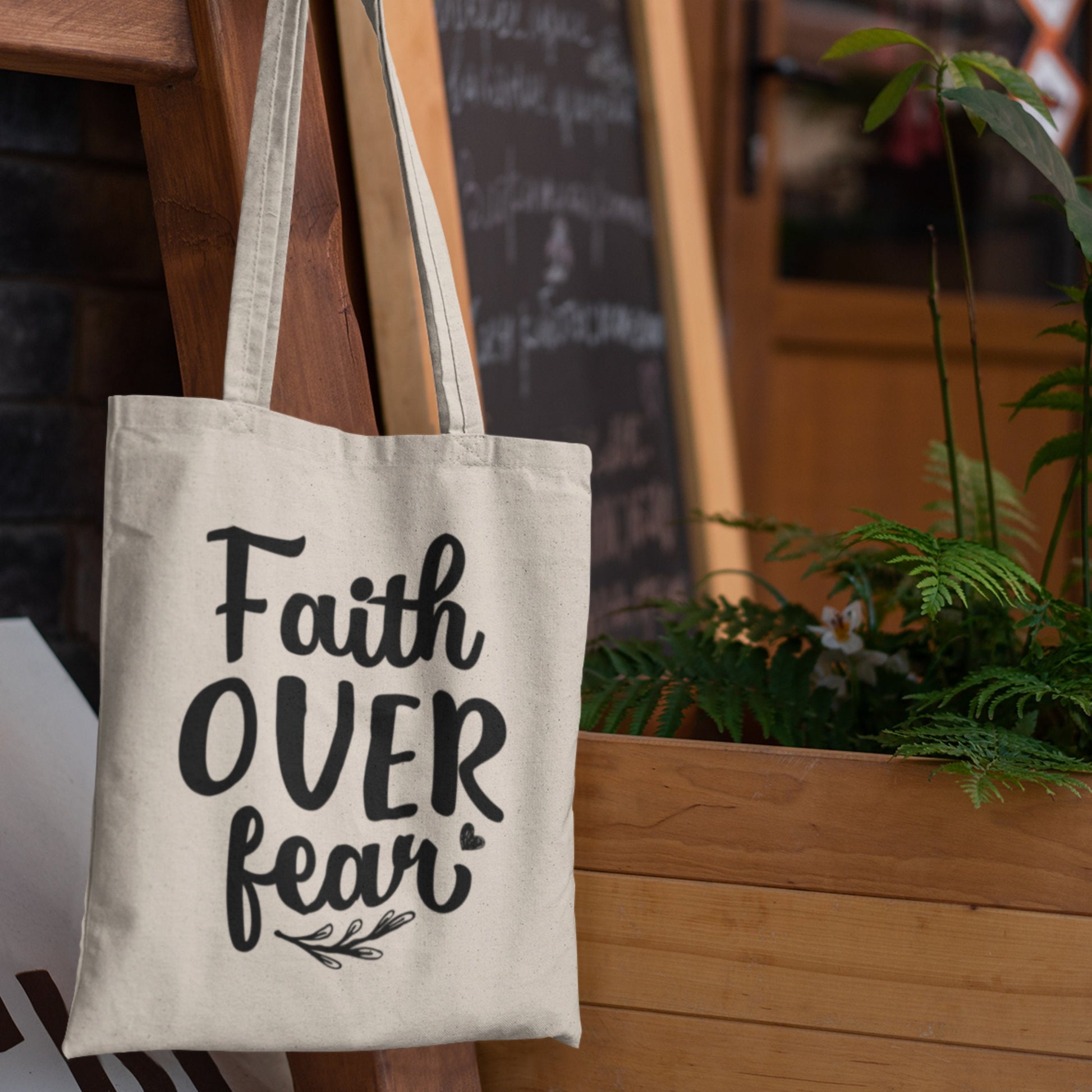 Faith Over Fear SVG