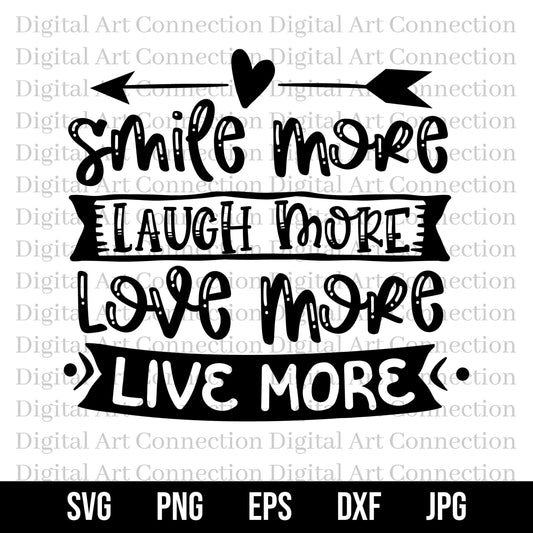 Smile More SVG